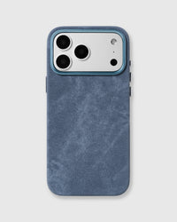 DENIM PHONE CASE — STONEWASH