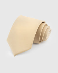 CHAMPAGNE SOLID TIE
