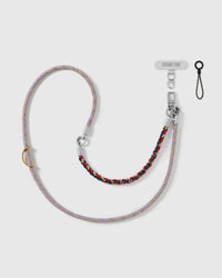 HEATHER BRAID CROSS-BODY PHONE STRAP
