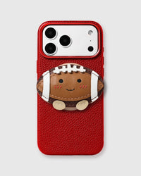 TOUCHDOWN FOOTBALL CHARM CASE