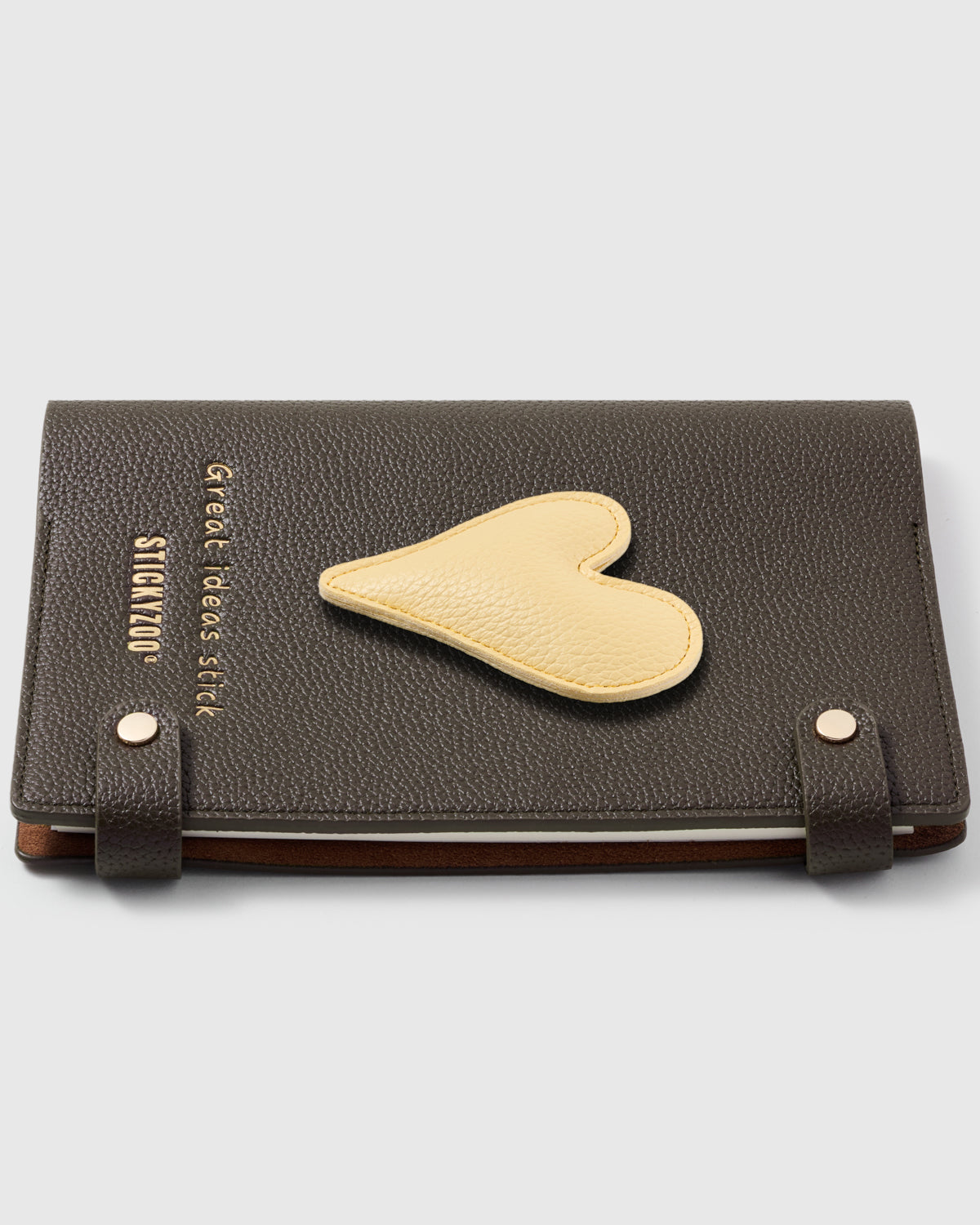 CREAM HEART NOTEBOOK