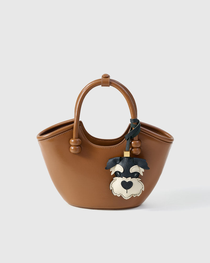 French Alran leather from Tarn, France — founded 1903, Entreprise du Patrimoine Vivant, supplier to the world's top luxury houses. Real leather. Never faux. Never vegan.