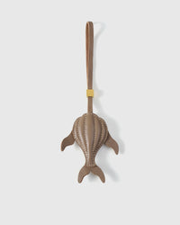 Caramel whale — French Alran leather from Tarn, France, founded 1903, Entreprise du Patrimoine Vivant.