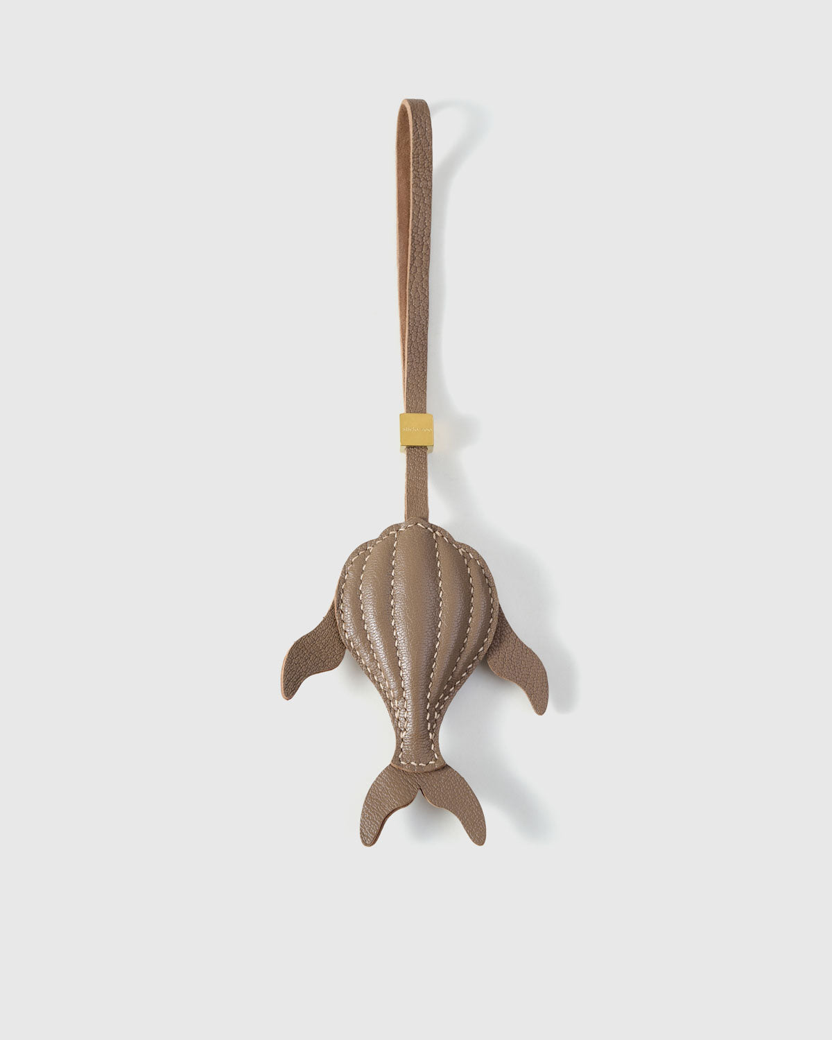 Caramel whale — French Alran leather from Tarn, France, founded 1903, Entreprise du Patrimoine Vivant.