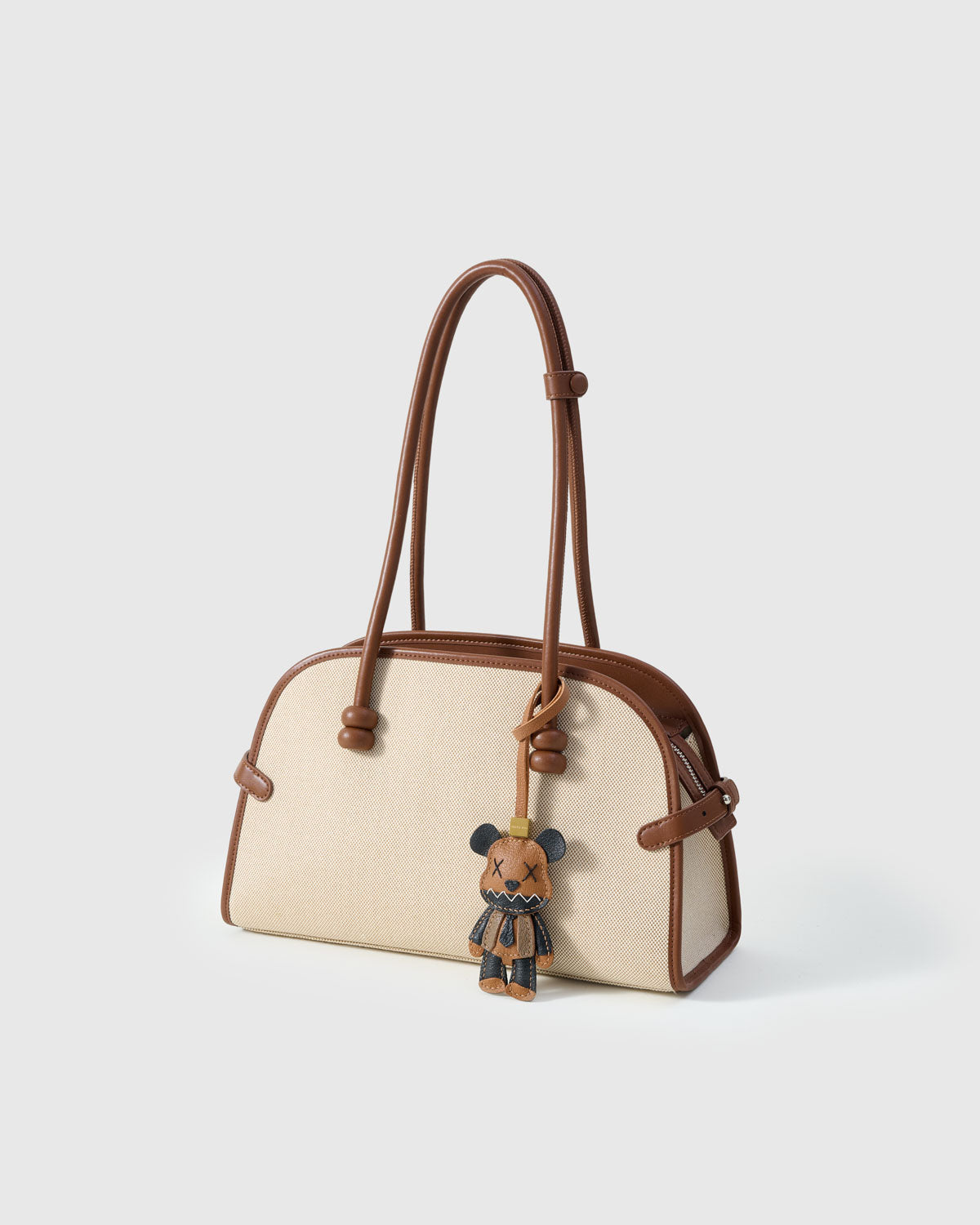 VIOLENT BEAR CHARM charm — real French leather, 3 days by hand.