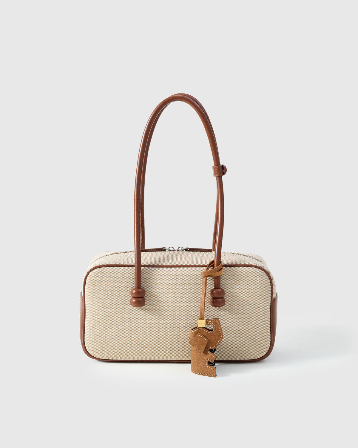 ELEPHANT CHARM — French Alran leather from Tarn, France, founded 1903, Entreprise du Patrimoine Vivant.