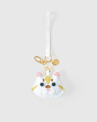 SILVER TABBY CAT CHARM