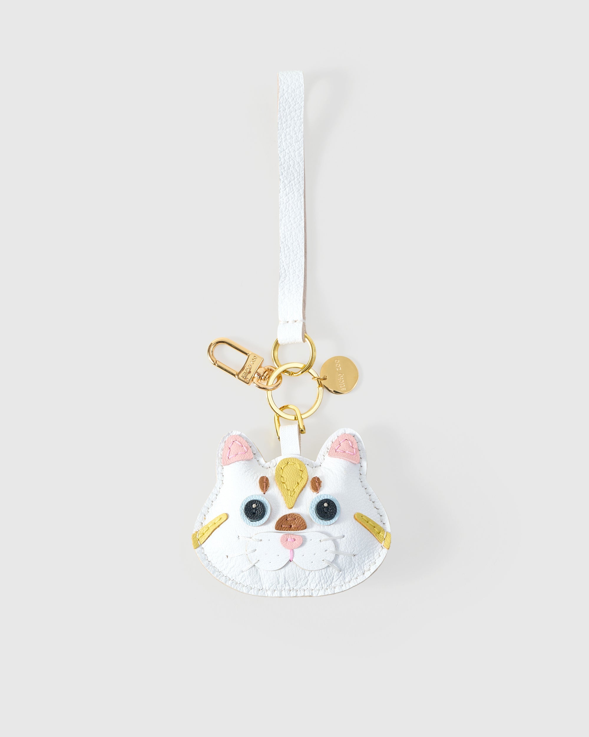 SILVER TABBY CAT CHARM