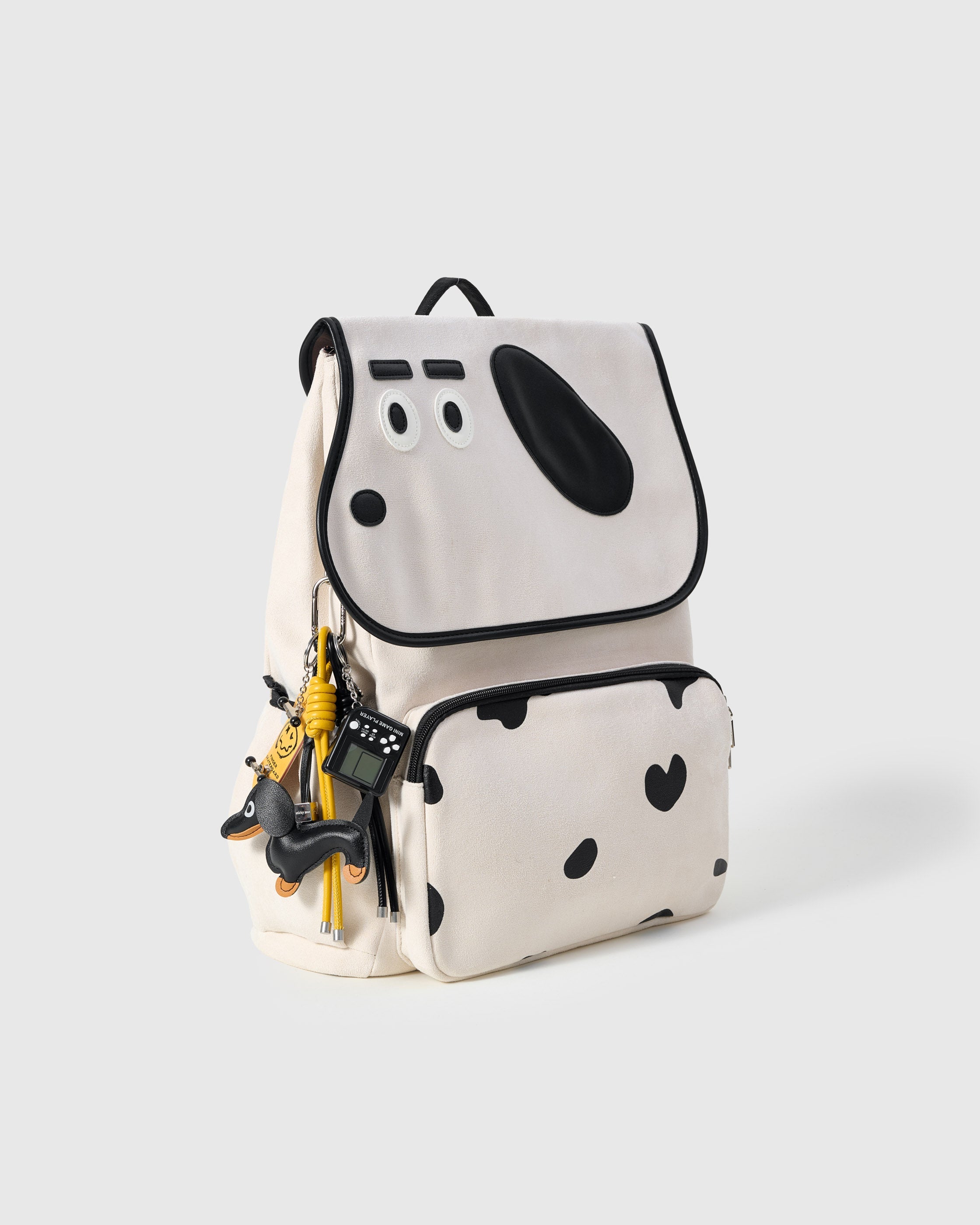 DACHSHUND BACKPACK + CHARM SET