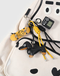 DACHSHUND BACKPACK + CHARM SET