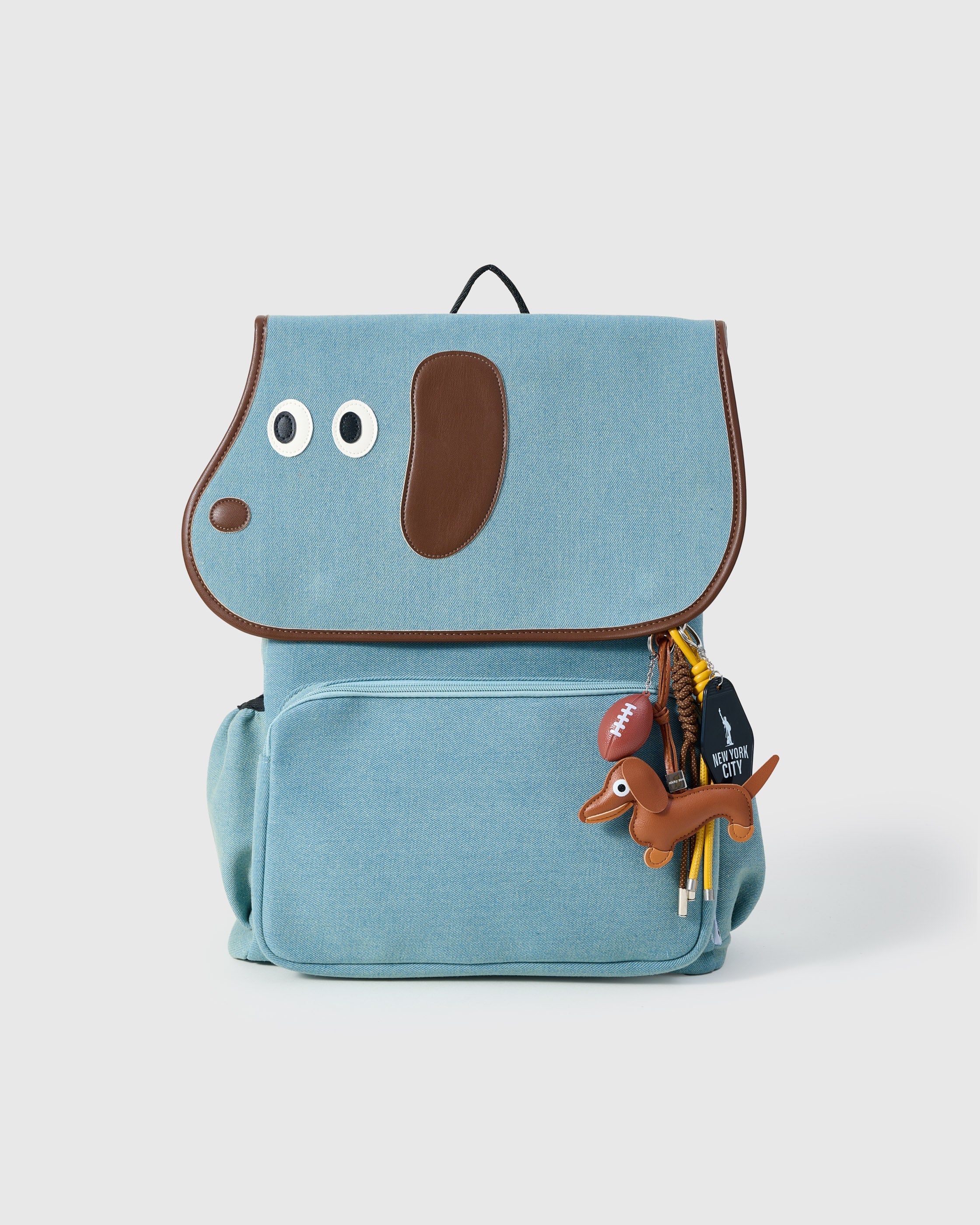 DACHSHUND BACKPACK + CHARM SET