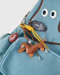 DACHSHUND BACKPACK + CHARM SET