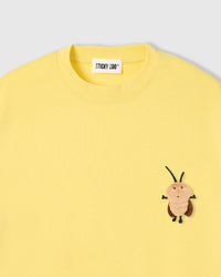 HONEY BEE SCATTER T-SHIRT — YELLOW