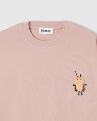 HONEY BEE SCATTER T-SHIRT — PINK