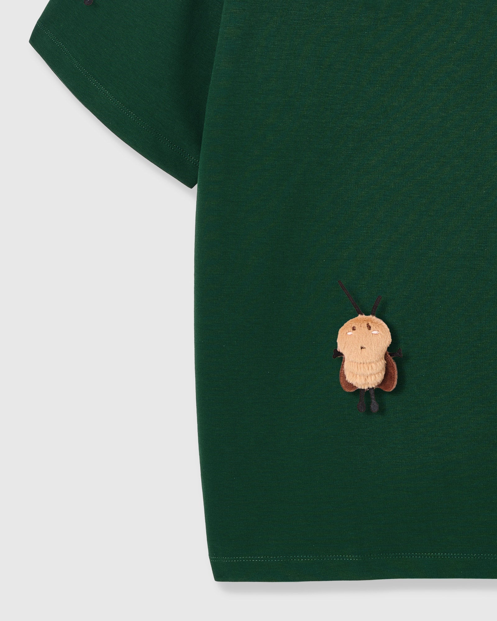 HONEY BEE SCATTER T-SHIRT — GREEN