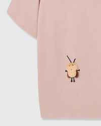 HONEY BEE SCATTER T-SHIRT — PINK