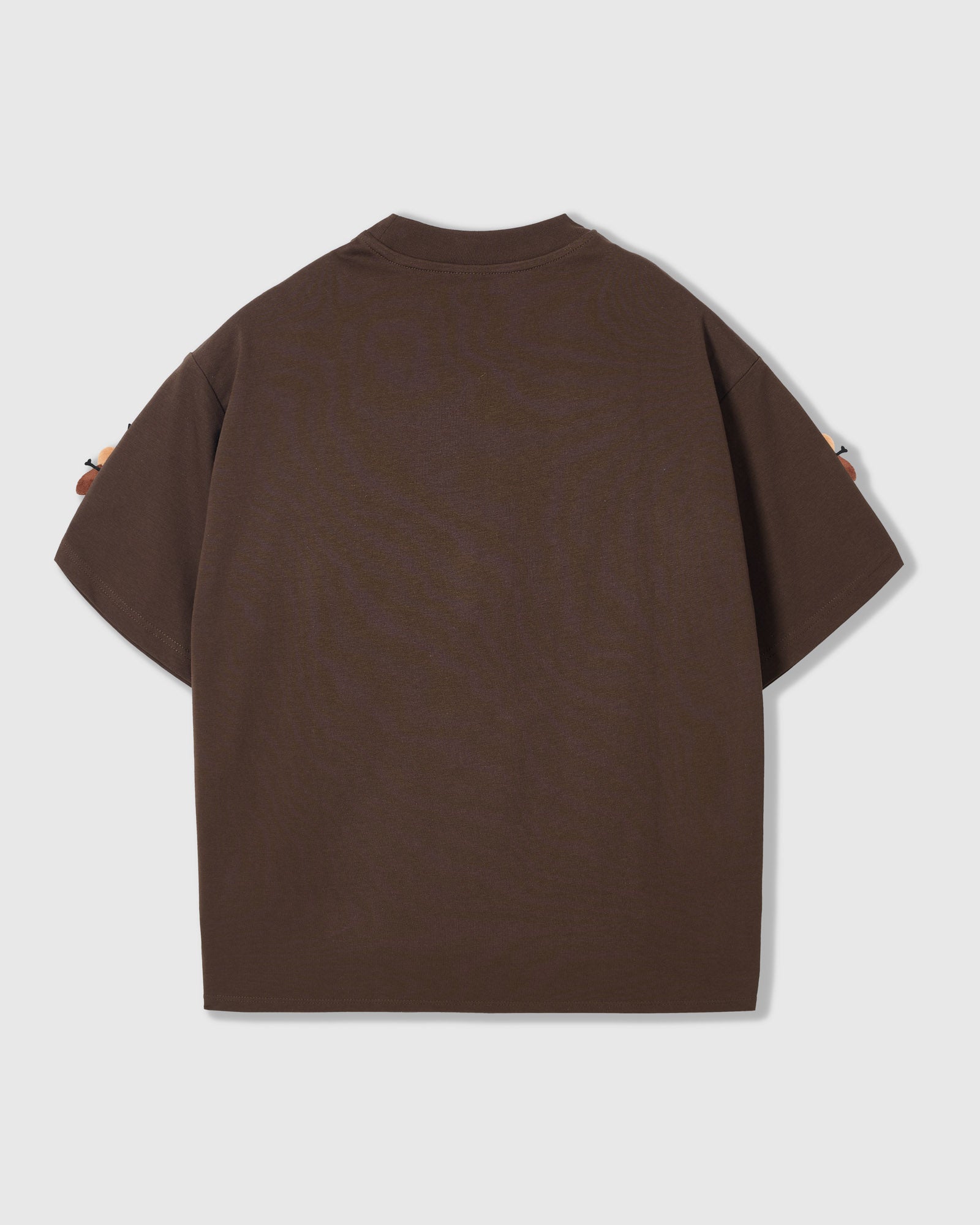HONEY BEE SCATTER T-SHIRT — BROWN