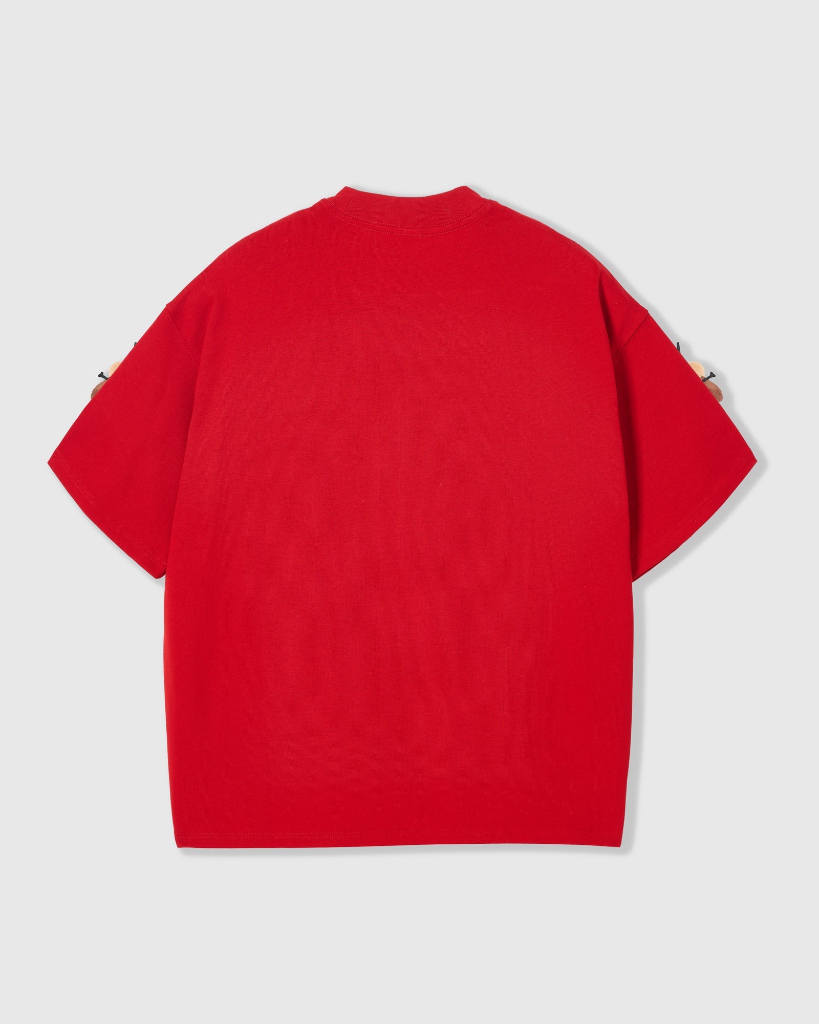 HONEY BEE SCATTER T-SHIRT — RED