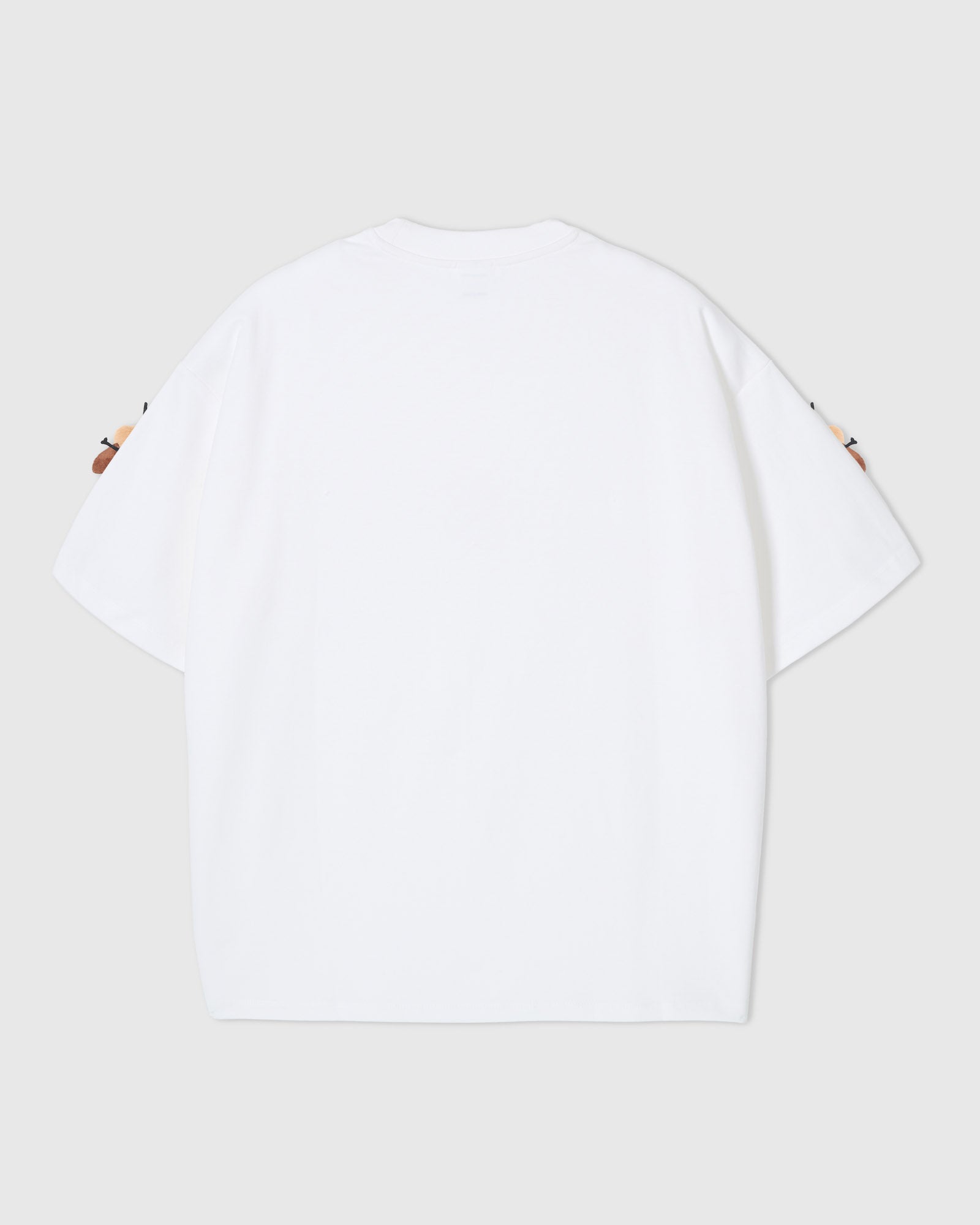 HONEY BEE SCATTER T-SHIRT — WHITE