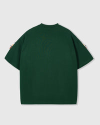 HONEY BEE SCATTER T-SHIRT — GREEN