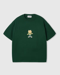 WELL-DRESSED FROG T-SHIRT — GREEN