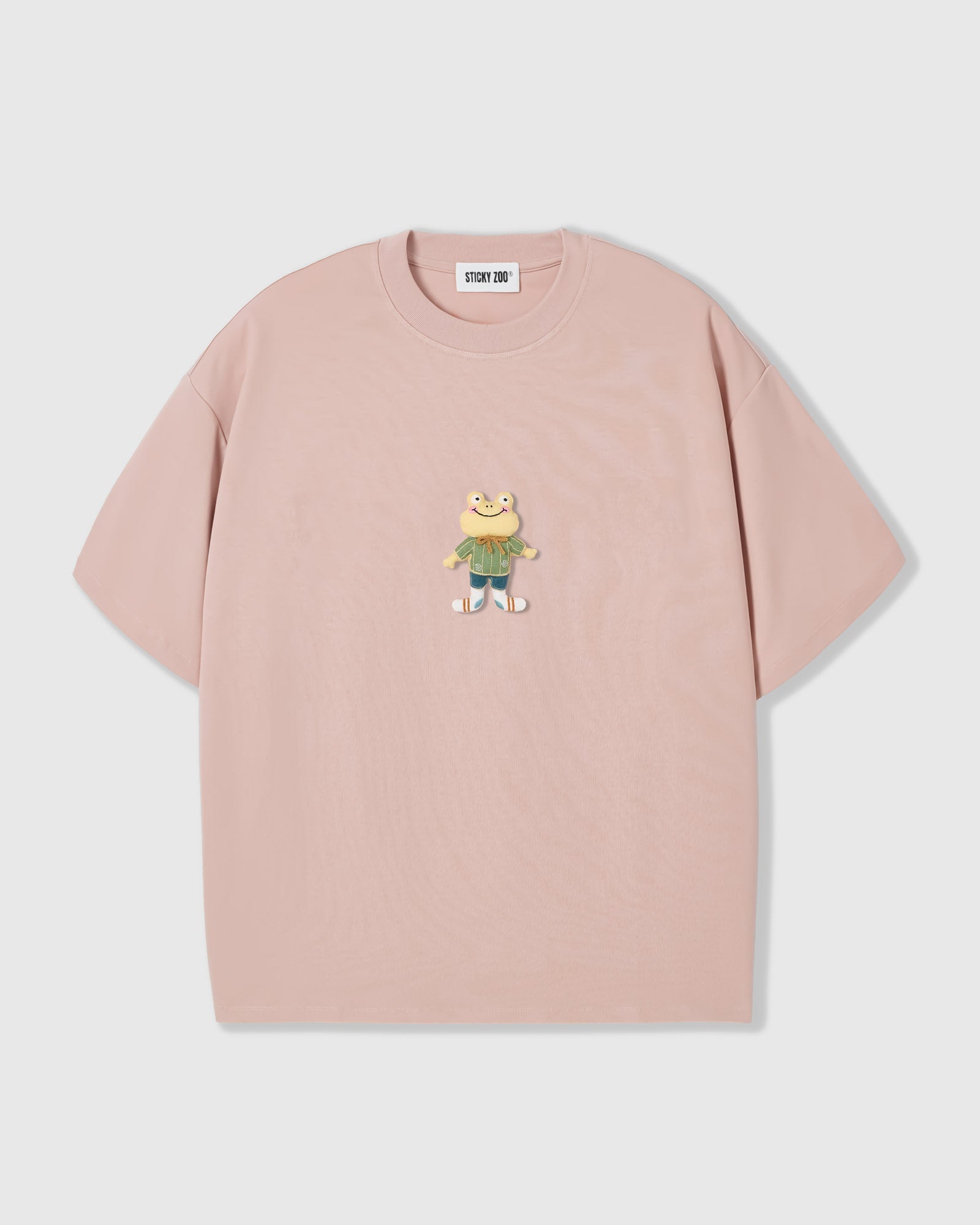 WELL-DRESSED FROG T-SHIRT — PINK