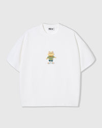 WELL-DRESSED FROG T-SHIRT — WHITE