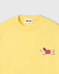 POLKA PUPPY SCATTER T-SHIRT — DILAW