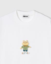 WELL-DRESSED FROG T-SHIRT — WHITE