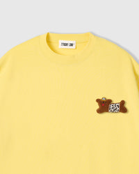 WILD TEDDY SCATTER T-SHIRT — YELLOW