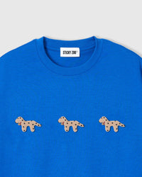 SPOTTY PUPPY TRIO T-SHIRT — BLUE