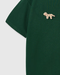 SPOTTY PUPPY TRIO T-SHIRT — GREEN