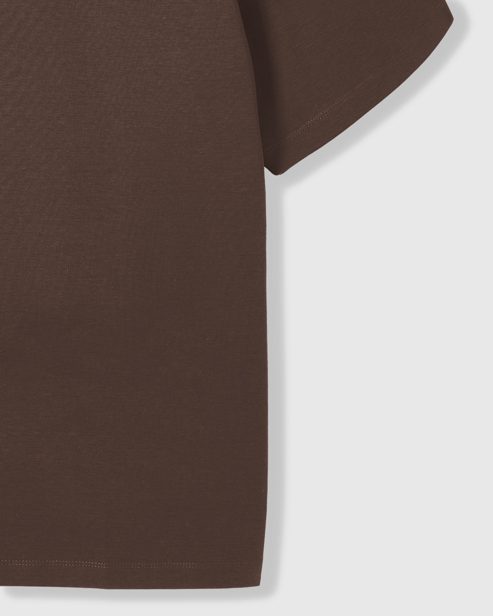 PLAID DACHSHUND TRIO T-SHIRT — BROWN