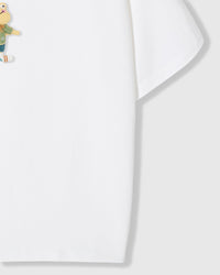 WELL-DRESSED FROG T-SHIRT — WHITE