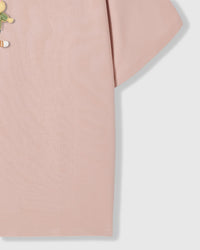 WELL-DRESSED FROG T-SHIRT — PINK
