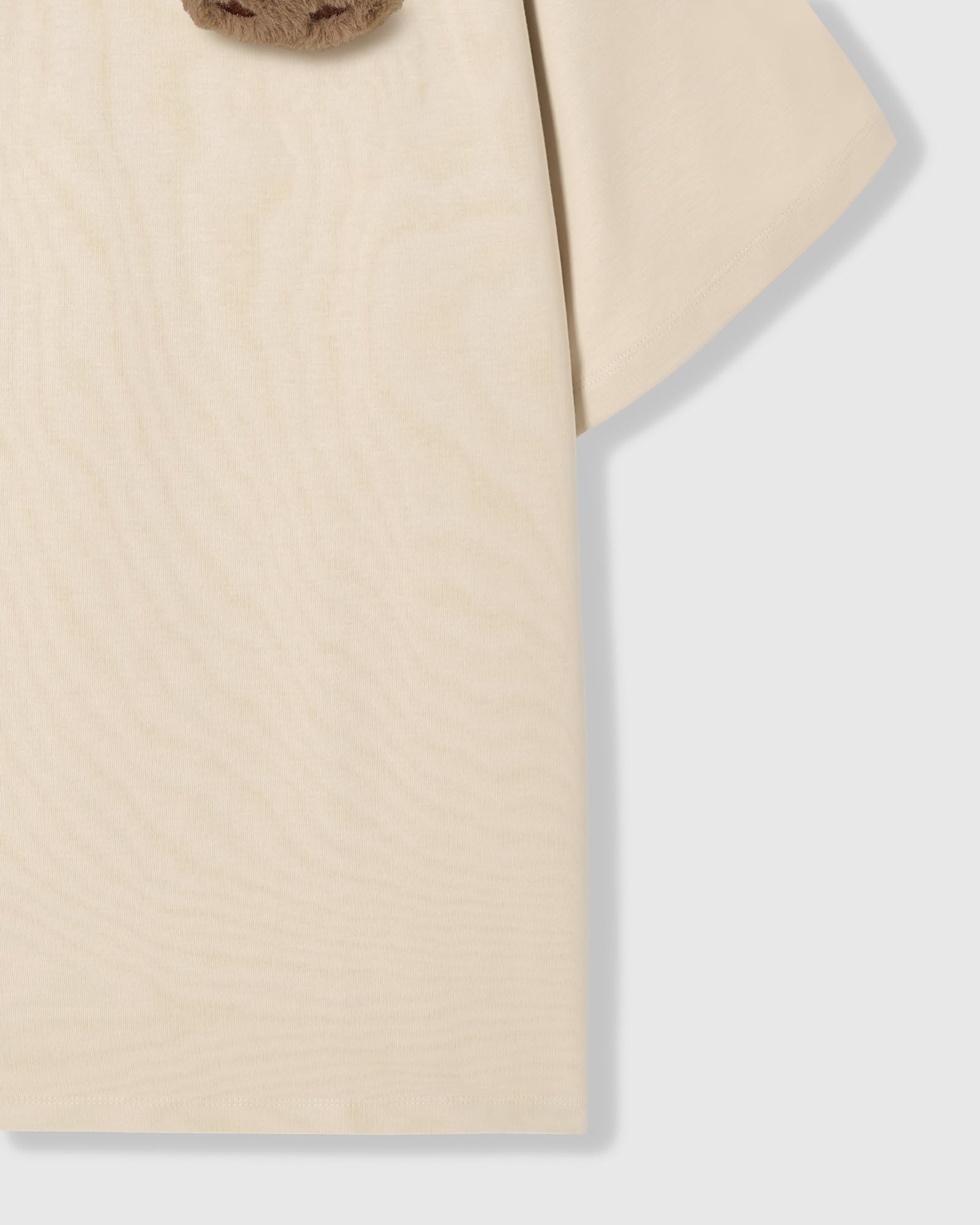 SLEEPY TEDDY SCATTER T-SHIRT — CREAM