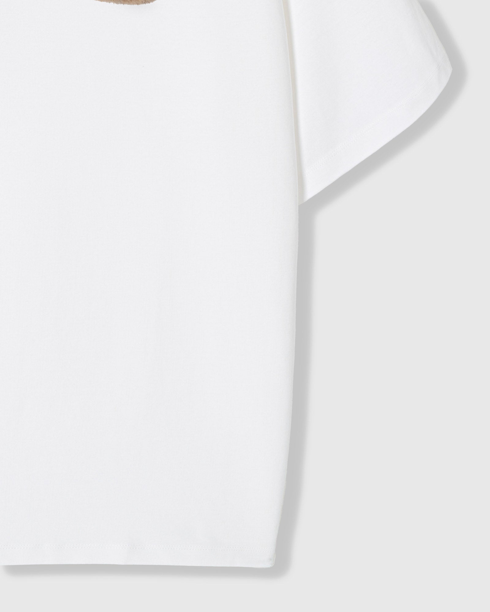 SLEEPY TEDDY SCATTER T-SHIRT — WHITE