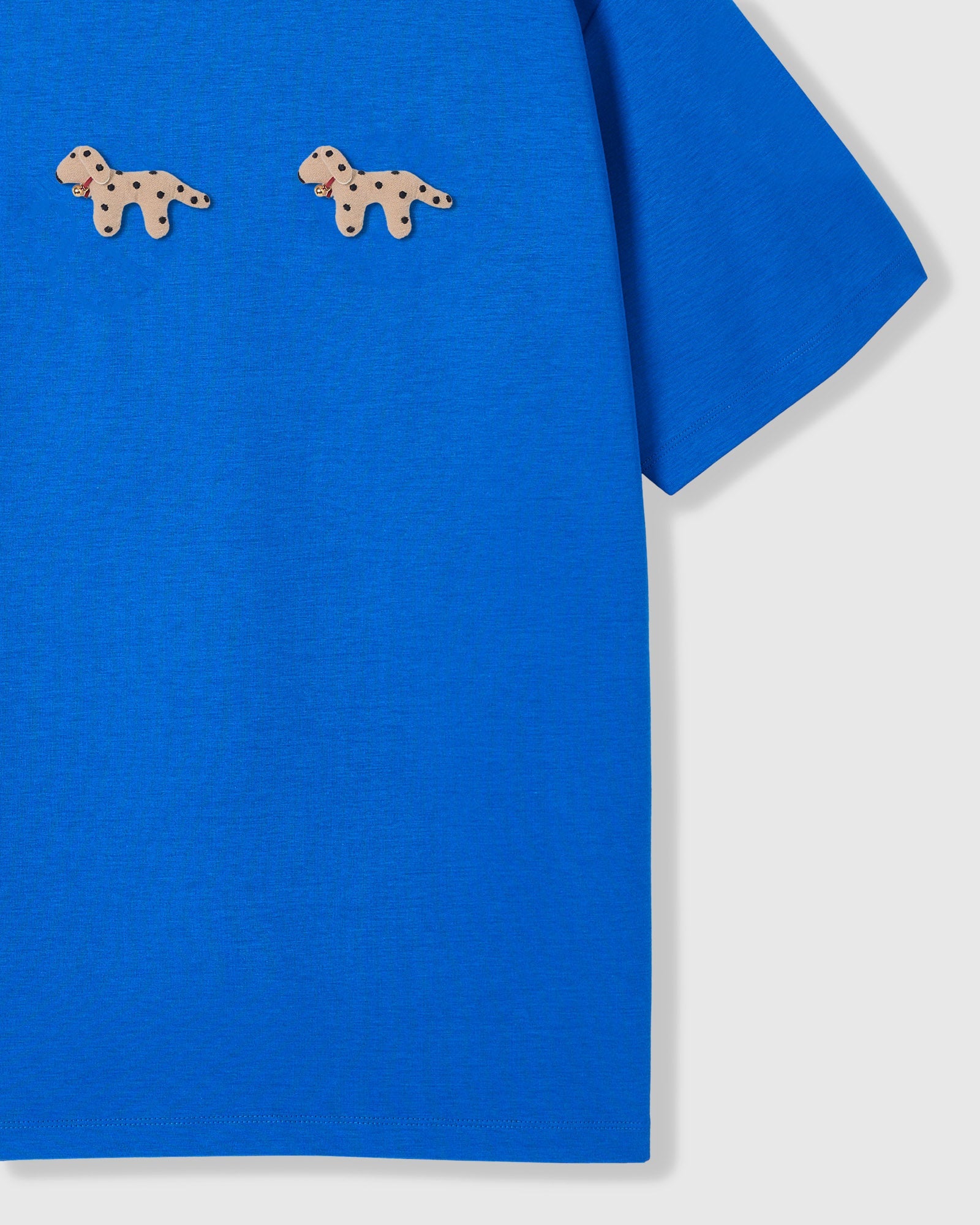 SPOTTY PUPPY TRIO T-SHIRT — BLUE