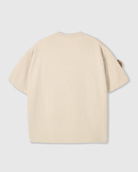 SLEEPY TEDDY SCATTER T-SHIRT — CREAM