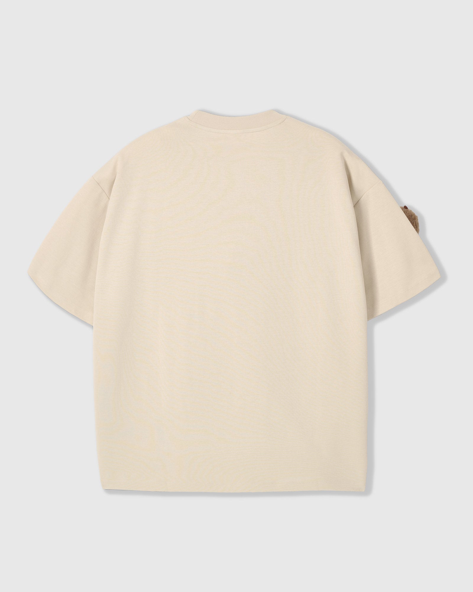 SLEEPY TEDDY SCATTER T-SHIRT — CREAM