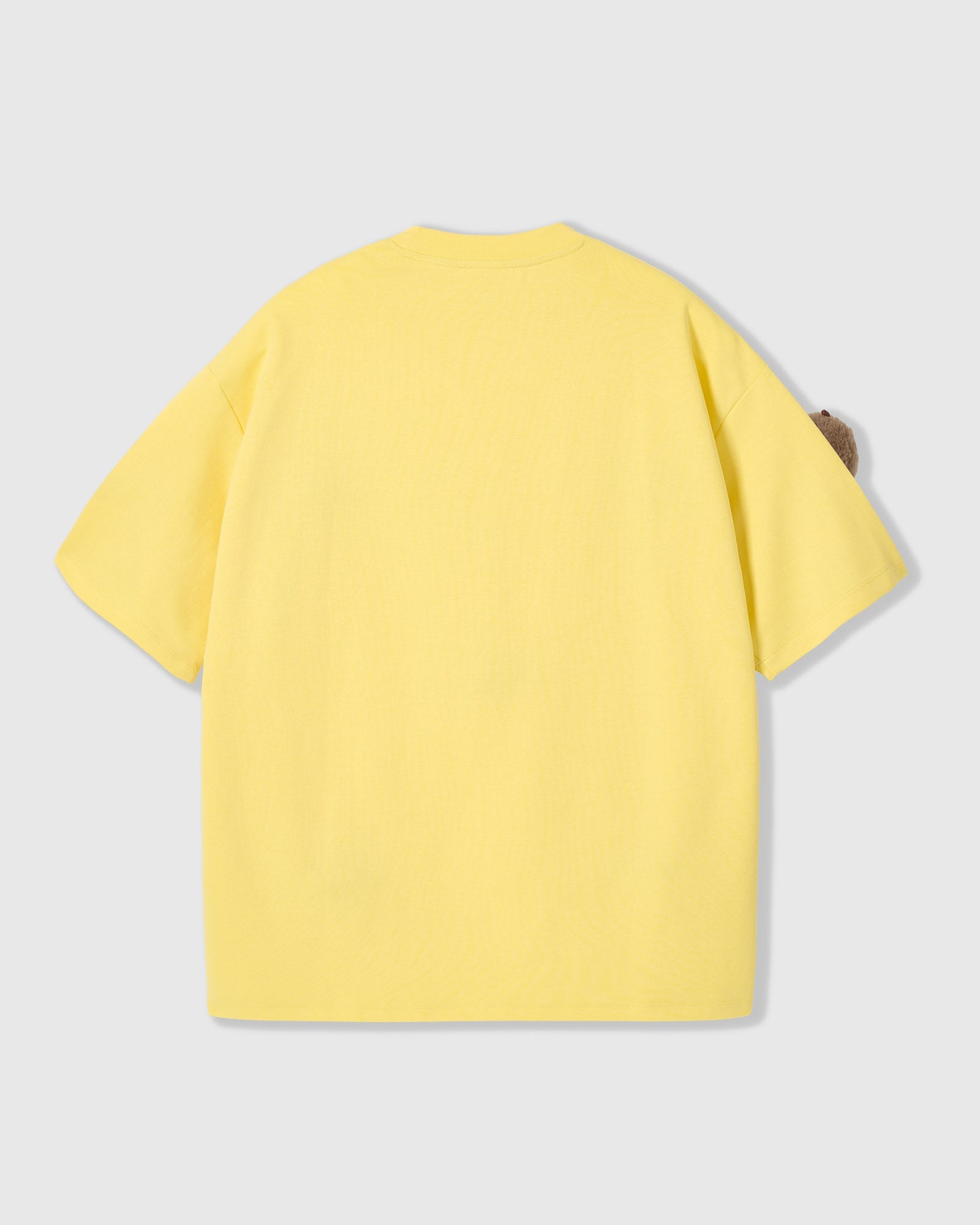SLEEPY TEDDY SCATTER T-SHIRT — YELLOW