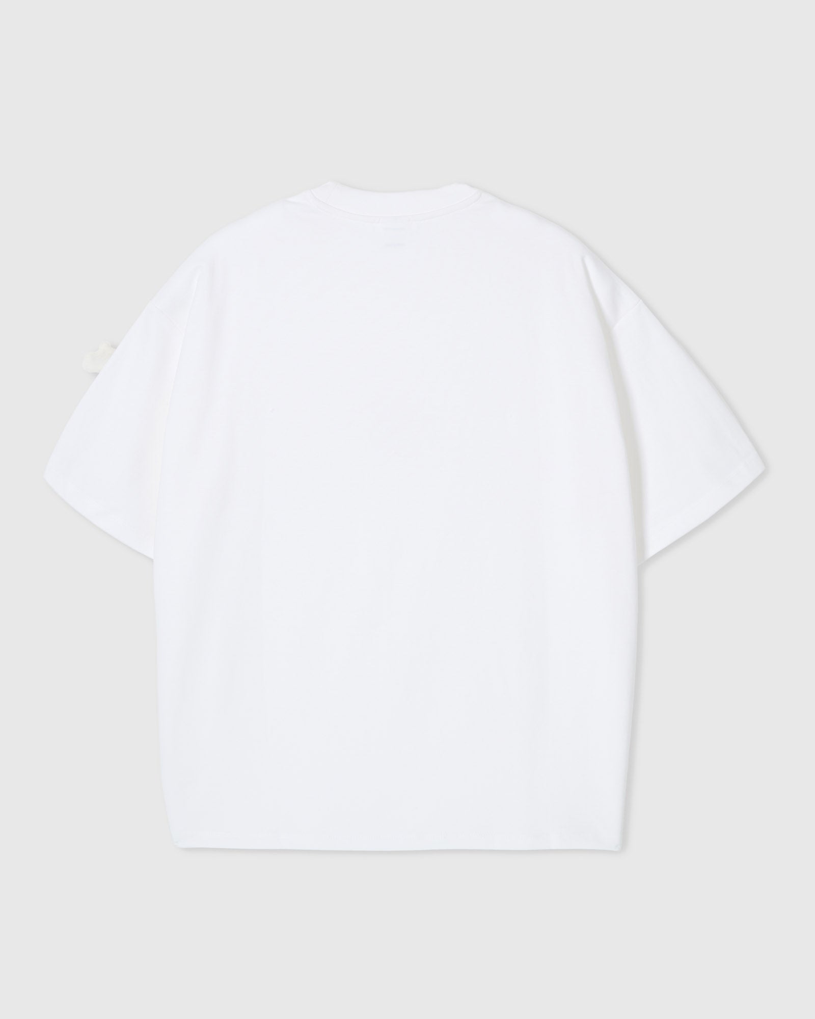 SPOTTY PUPPY SCATTER T-SHIRT — WHITE