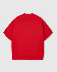 SPOTTY PUPPY SCATTER T-SHIRT — RED