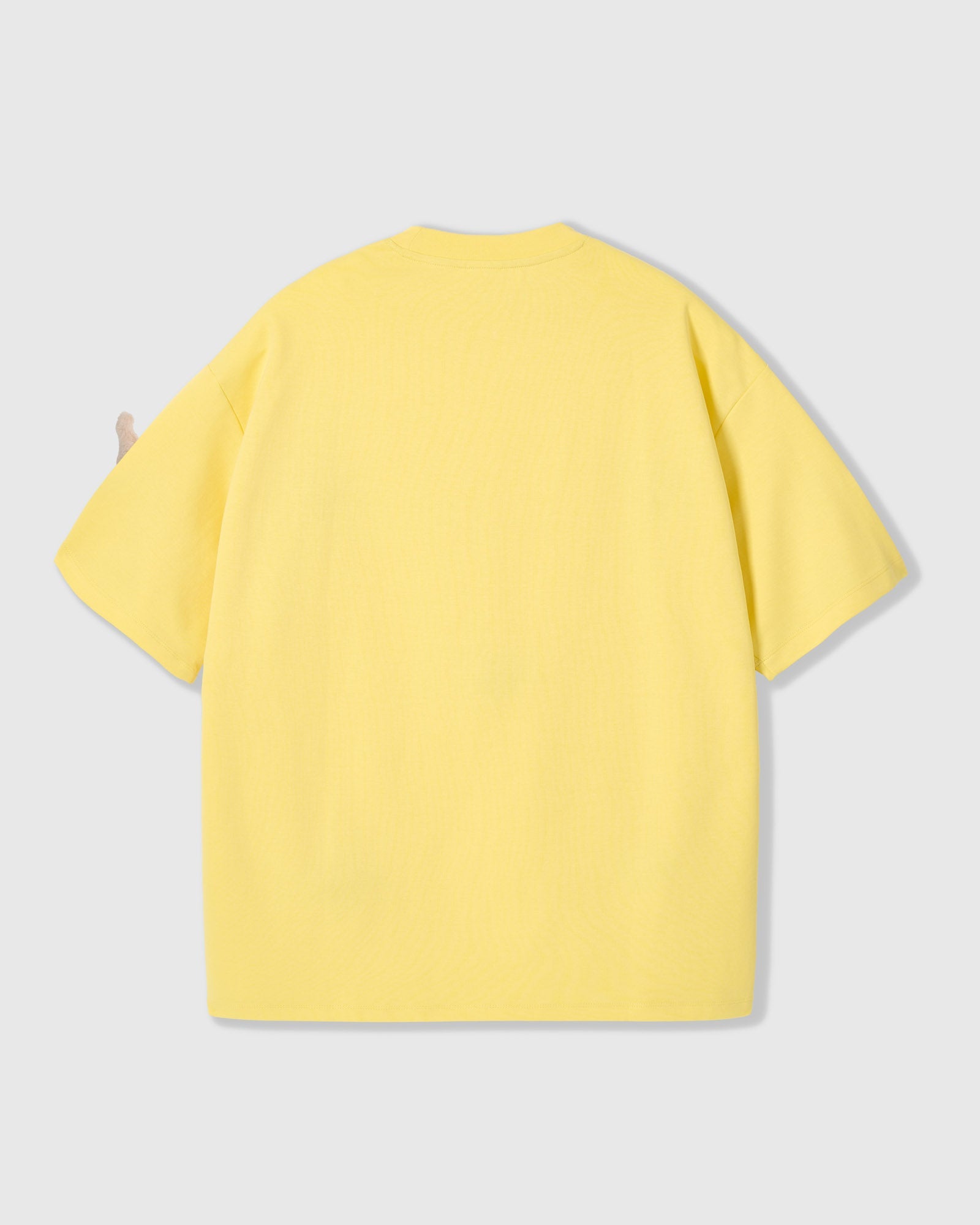 BOW PUPPY SCATTER T-SHIRT — YELLOW