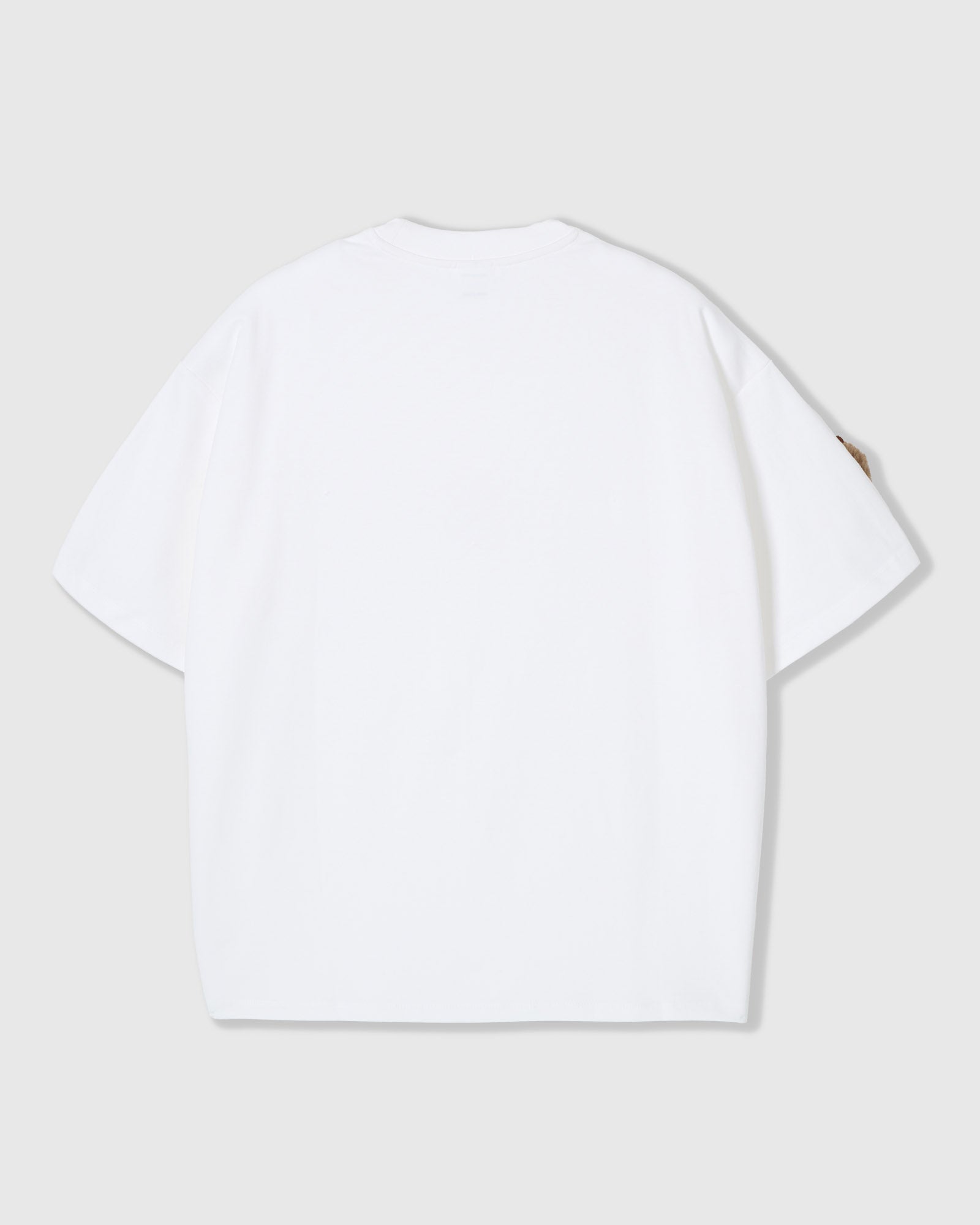 SLEEPY TEDDY SCATTER T-SHIRT — WHITE