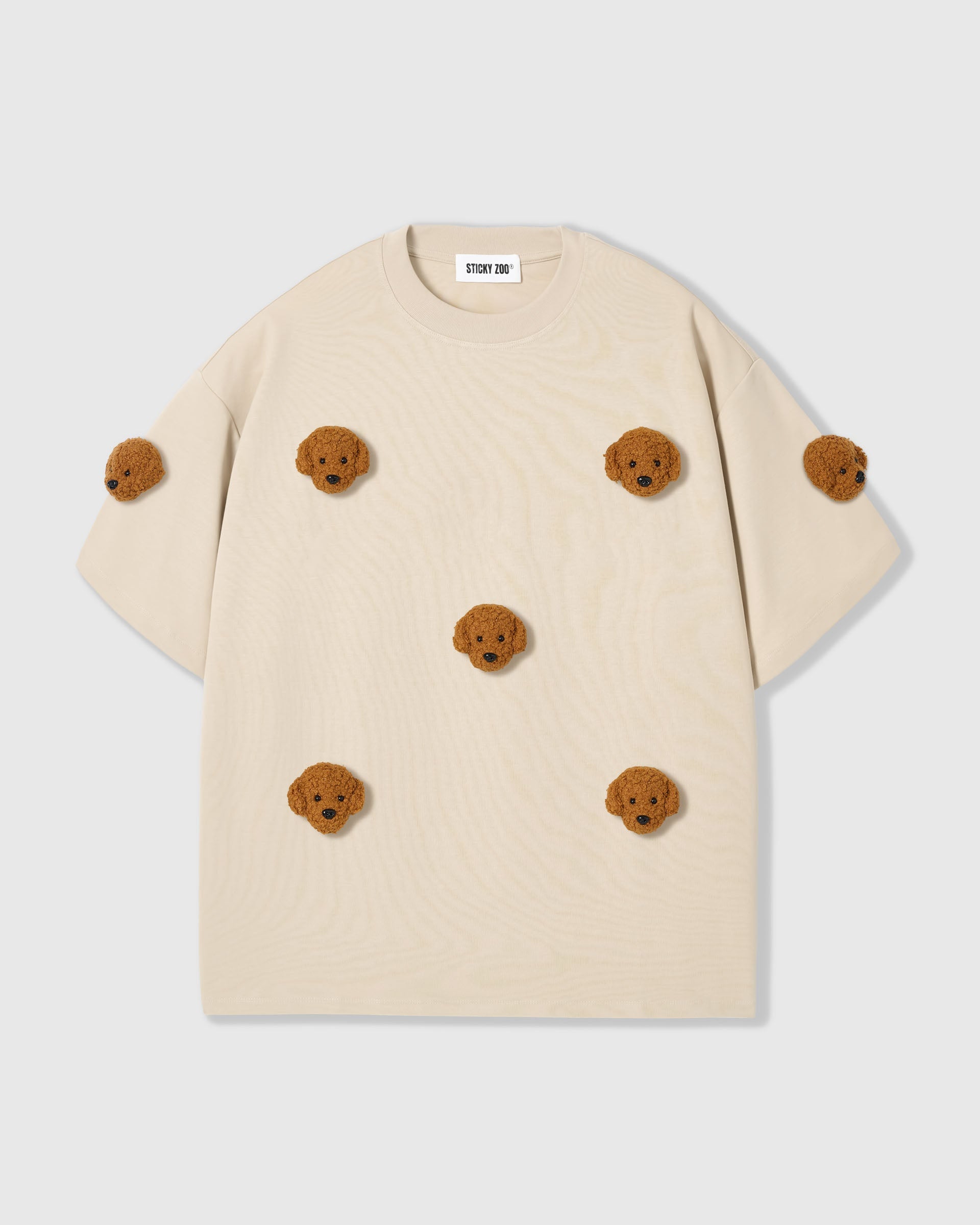 POODLE PARADE NA T-SHIRT