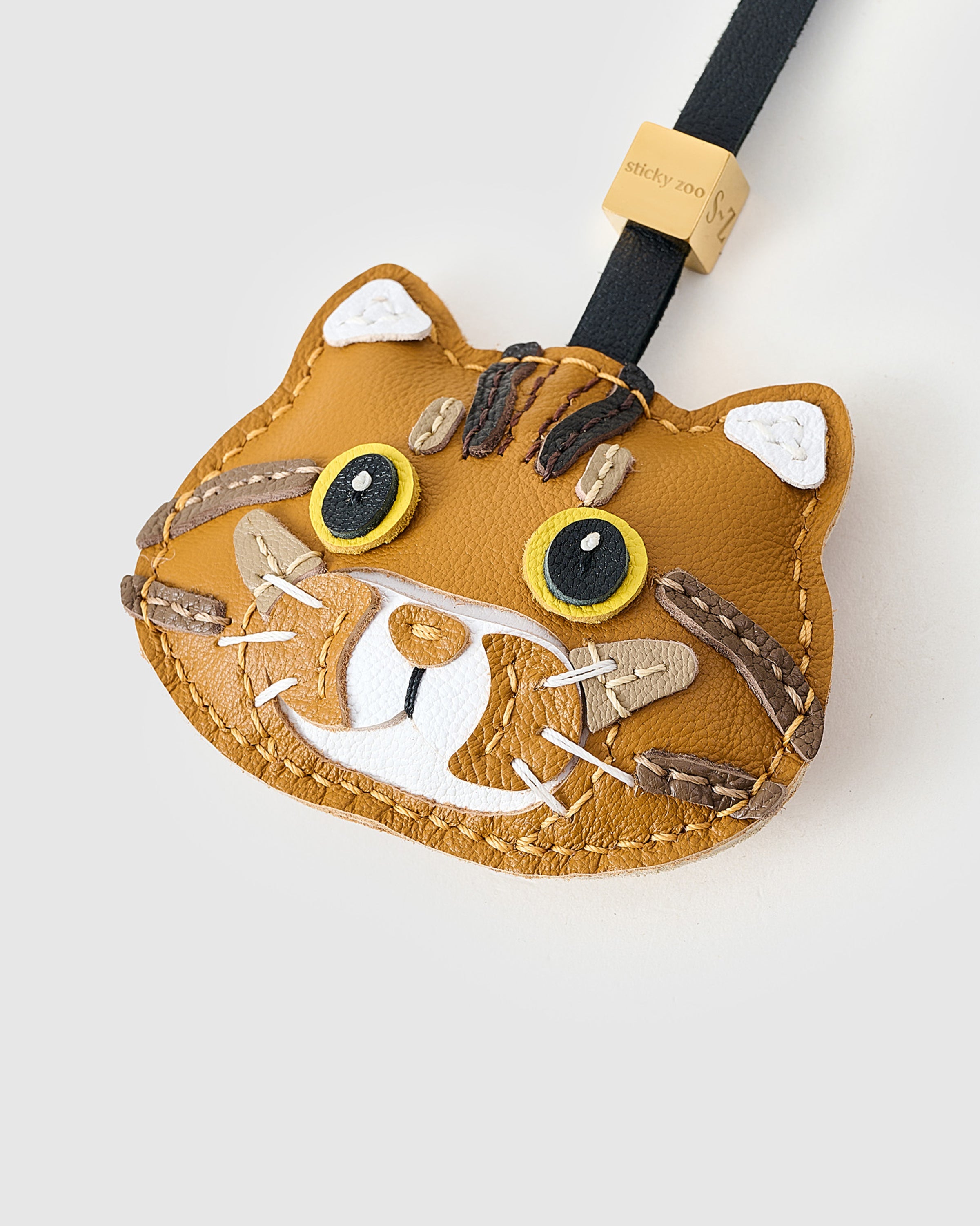 GINGER TABBY CAT CHARM