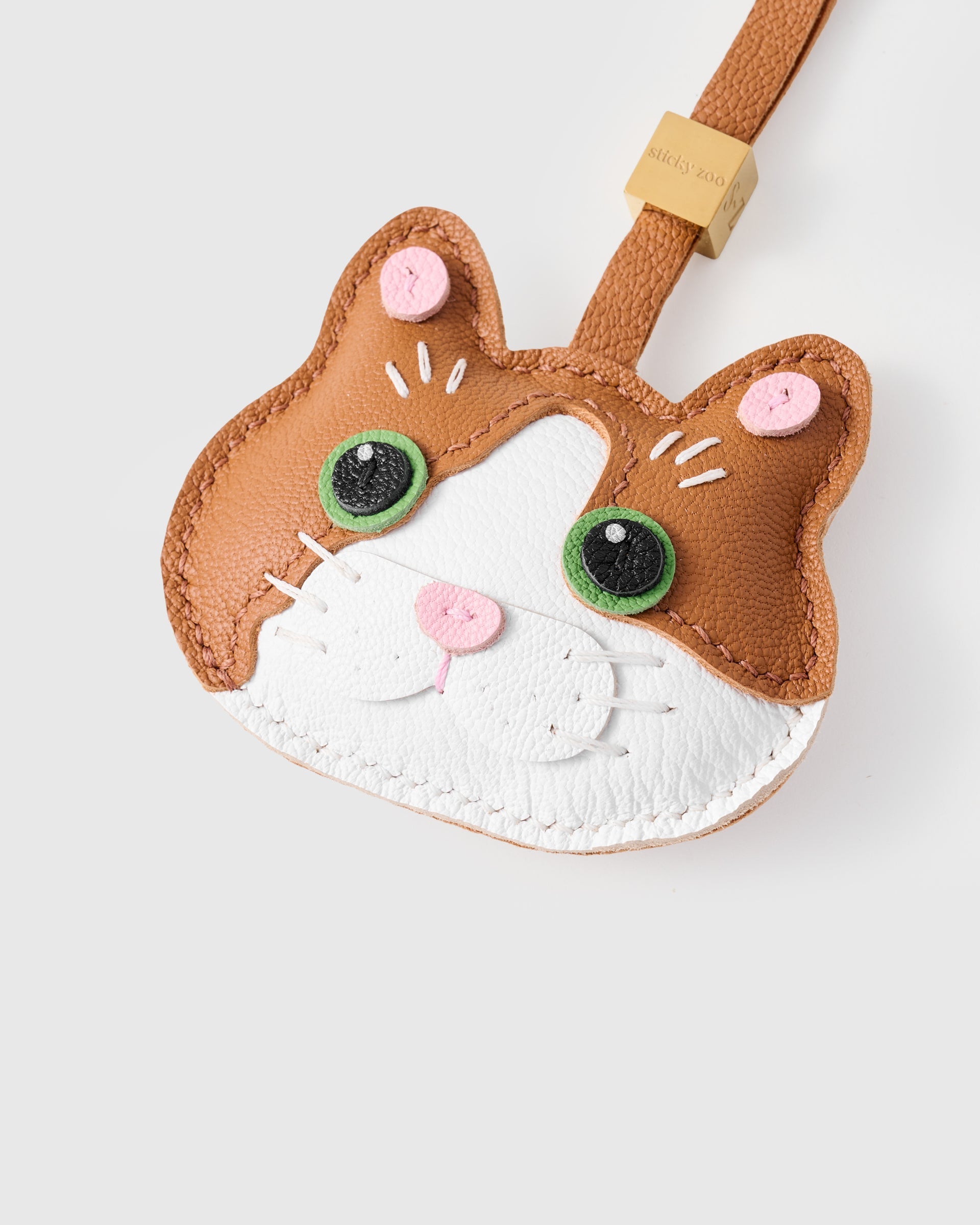 PATCHWORK CAT CHARM