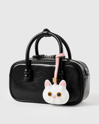 SNOWY CAT CHARM