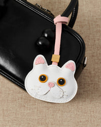 SNOWY CAT CHARM